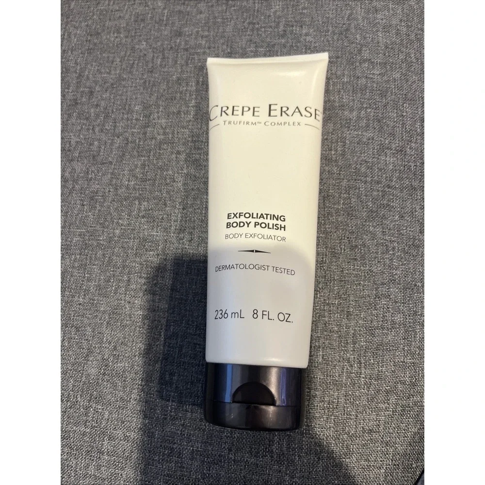 Crepe Erase Exfoliating Body Polish 8 fl. oz. New & Sealed Tube TruFirm